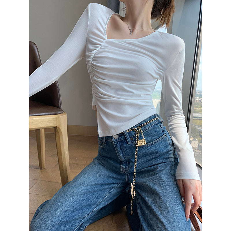 Slim V-Neck Lily Top