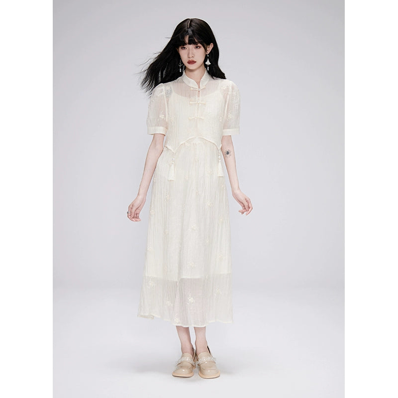 Short Sleeve Summer Qipao