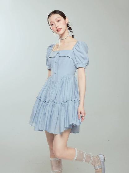 Pengpeng Academy - Blue Yarn Dress