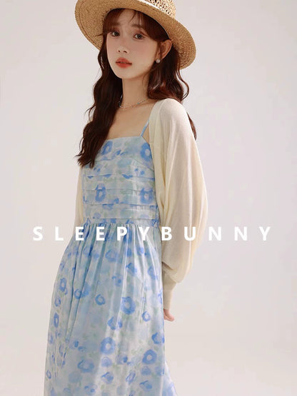 Blue Swing Dress