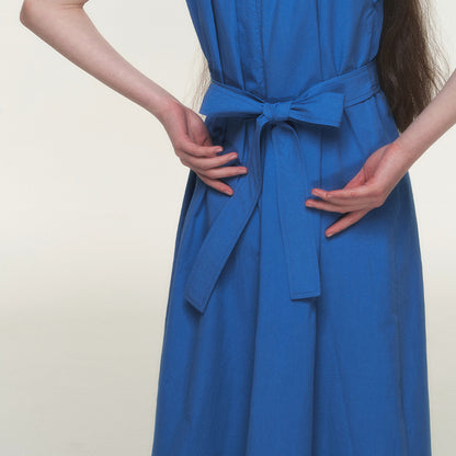 Klein Blue Bow Dress