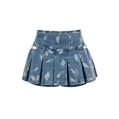 Madrid Denim Skirt Set