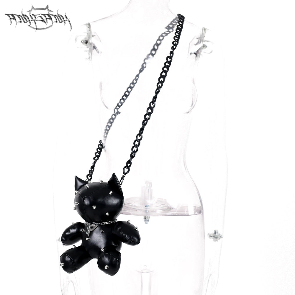 Black Doll Crossbody Bag