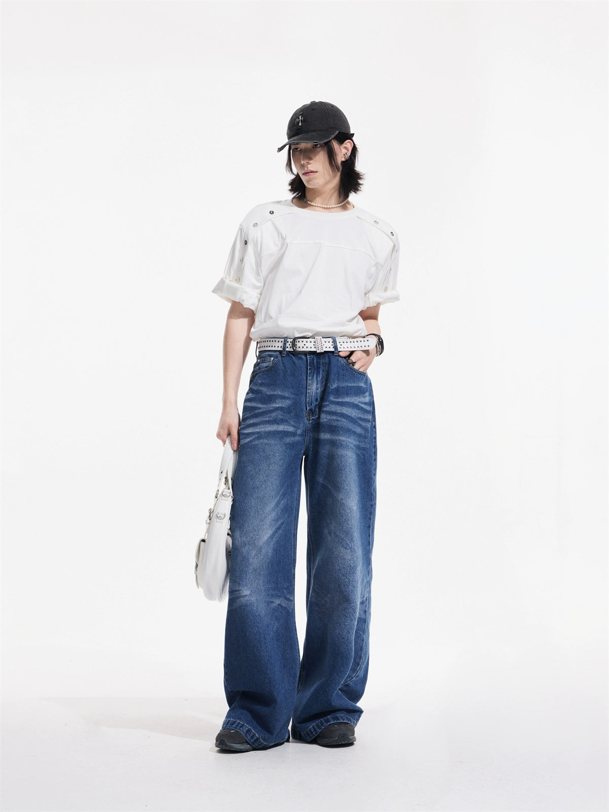 Strait Fit -jeans versatili minimalisti