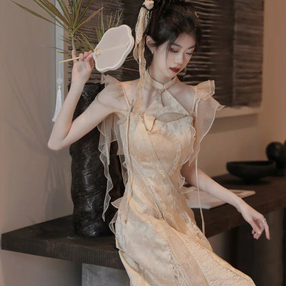Chinese Blossom 2-Piece Dress