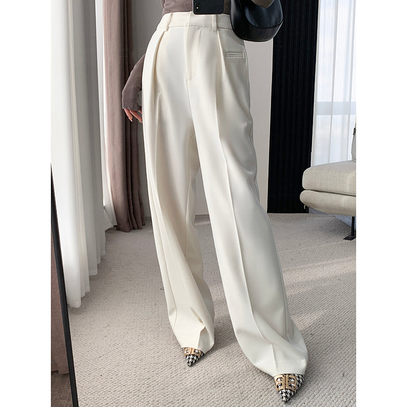 Chic Wide Leg Pants - Autumn