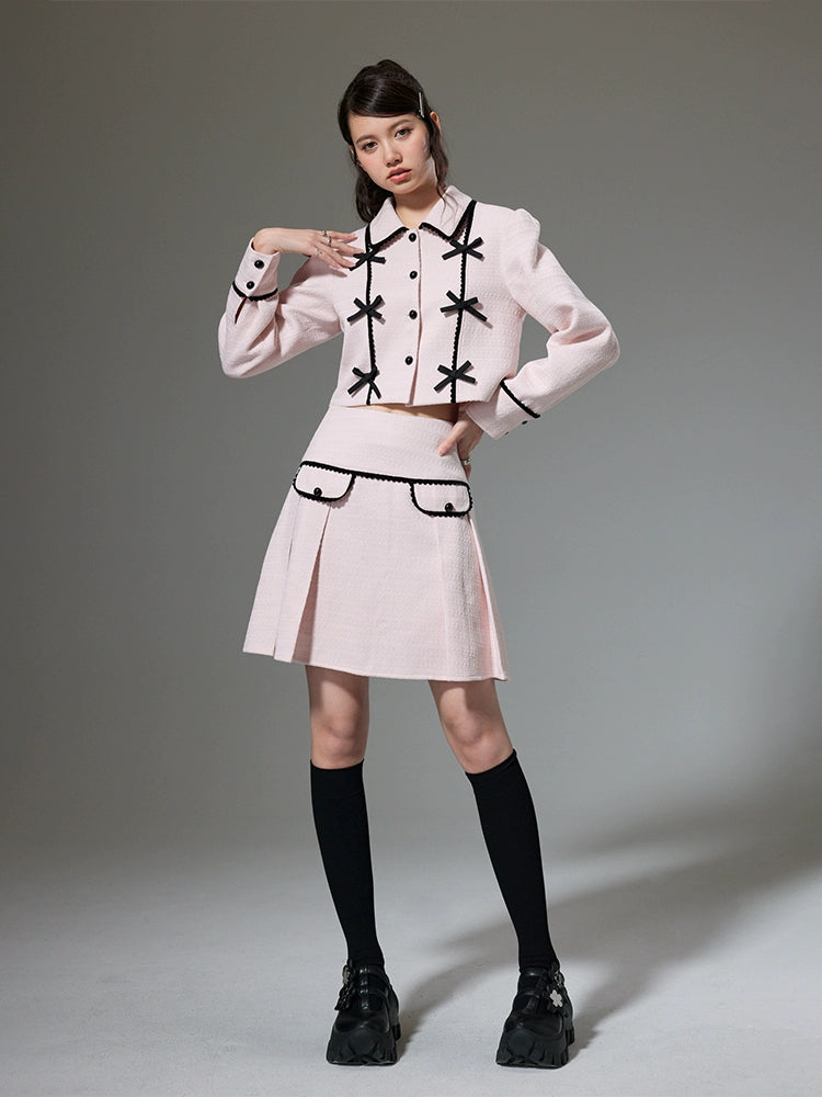 Celebrity Chic - Small Fragrance Coat & Skirt Set