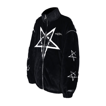 Electric Moon Leather Star Jacket