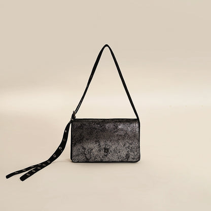 Sparkling Powder Coating Crossbody Bag