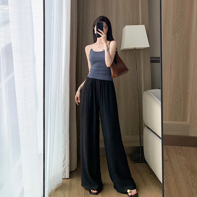 Black Wide Pants 2023