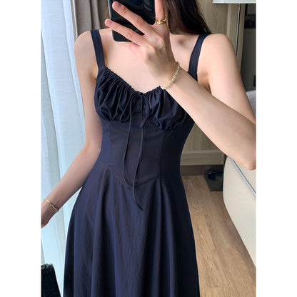 Navy Split Dress '23