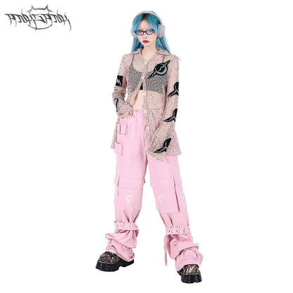 Hip Hop Workwear Pants