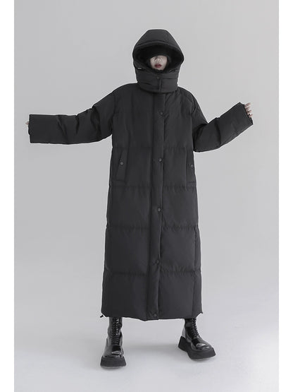 Warm Spliced Fleece Down Coat