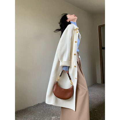 Snow Wool Elegant Coat