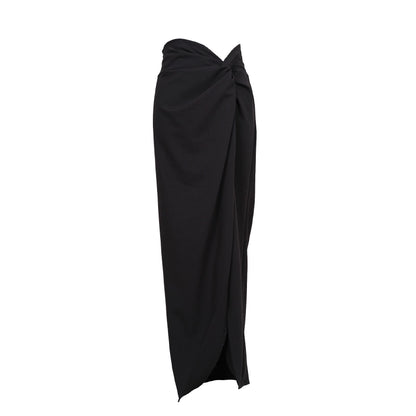 Eclipse Black Twisted Grap Skirt