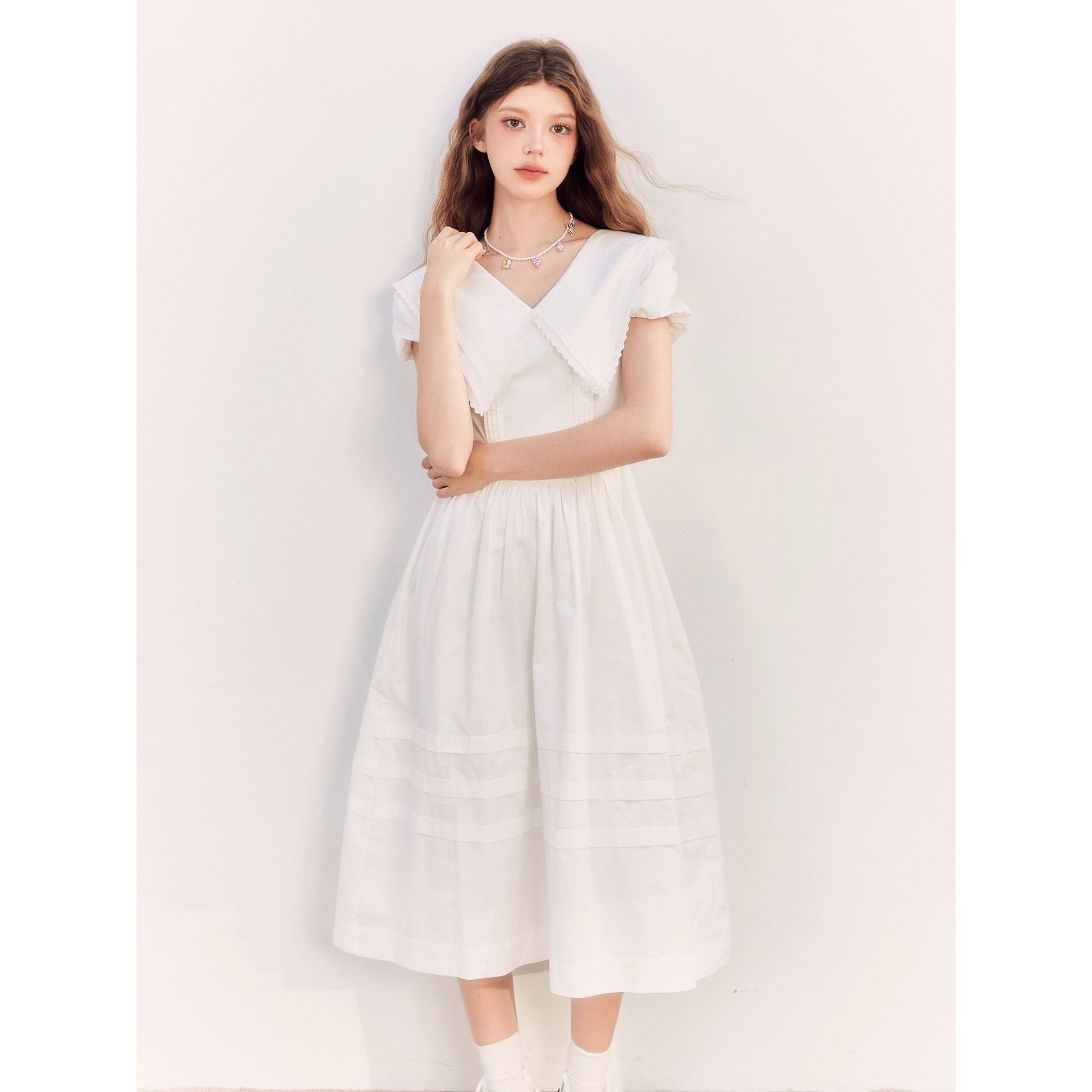 French White First Love Dress