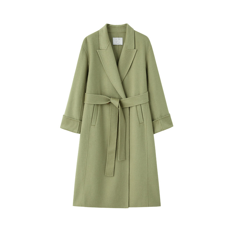 Green Wool Bliss Coat