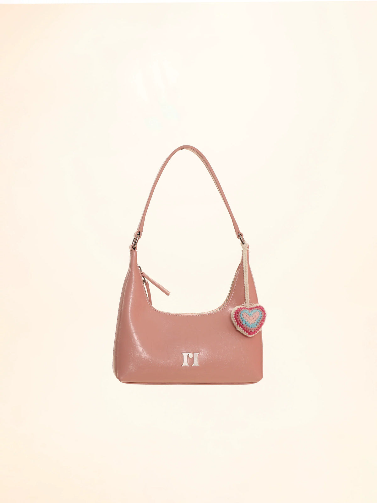 Tree Bark Pattern Underarm Shoulder Bag