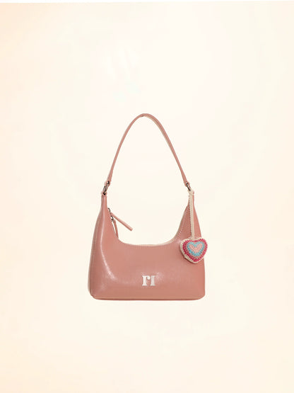Tree Bark Pattern Underarm Shoulder Bag