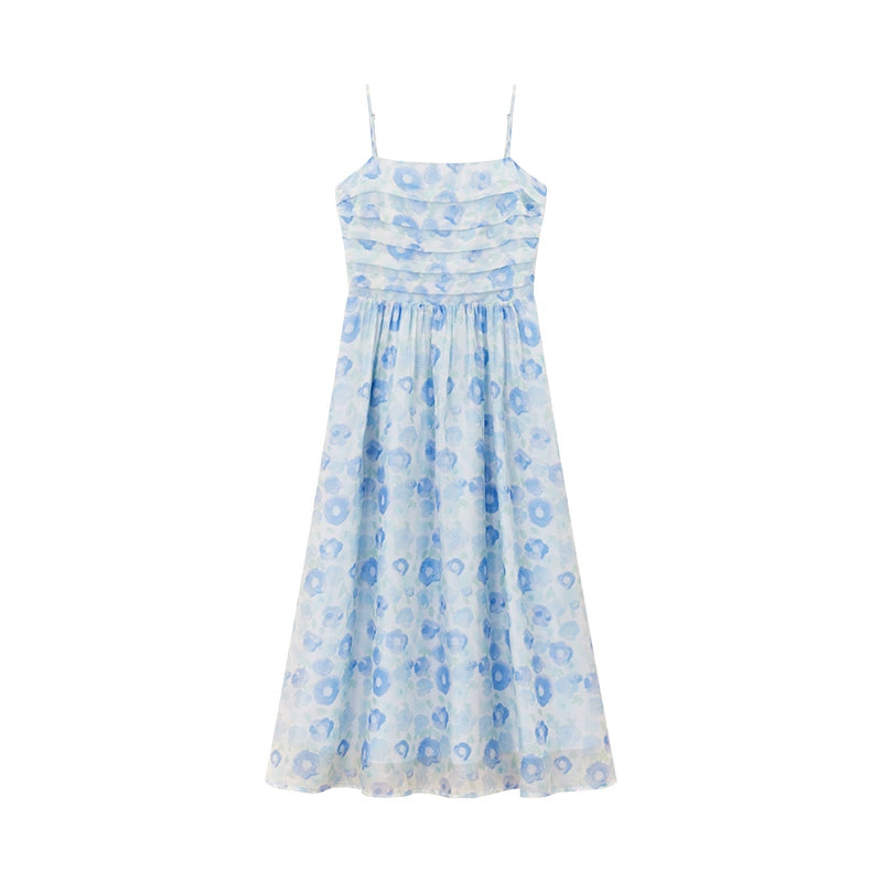 Blue Swing Dress