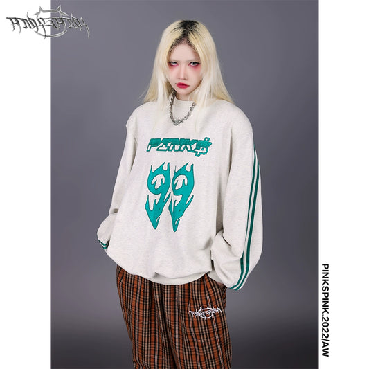 Flame Logo Couple Sweater